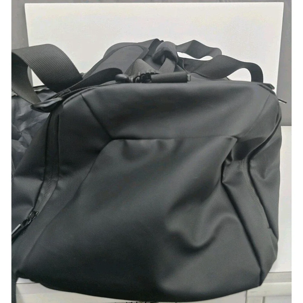 Black Convertible Duffel Backpack